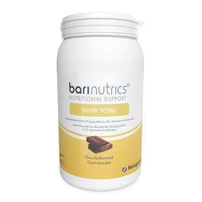 Barinutrics Nutri total chocolate 14 porties 795 Gram