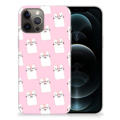 iPhone 12 Pro Max | TPU Hoesje | Sleeping Cats