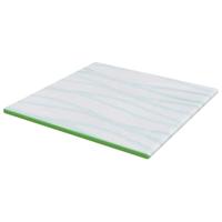Matraspads Wit en Groen 200 x 200 cm - thumbnail