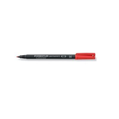 Staedtler Lumocolor 317, OHP-marker, permanent, 1,0 mm, rood Staedtler Lumocolor 317, OHP-marker, permanent, 1,0 mm, rood