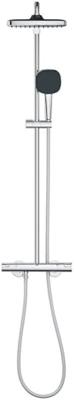Grohe Vitalio Comfort 250 douchesysteem thermostatisch hoofddouche 1 straalsoort en handd. 2 straalsoorten chroom 26696001 - thumbnail
