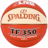 Spalding basketbal LNB TF350 Oranje wit maat 5 - thumbnail
