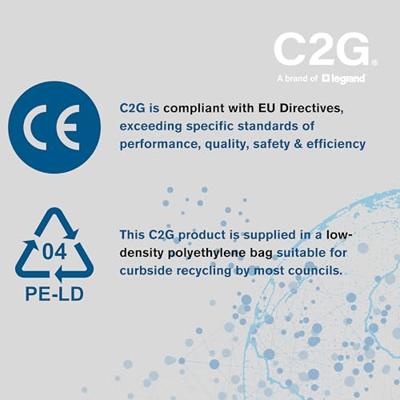 C2G C2G / Kabels naar Go A Mannelijke naar Micro-USB B Mannelijke Kabel 3 Meter Zwart