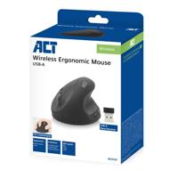 ACT draadloze ergonomische muis 1600 dpi - thumbnail