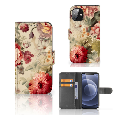 Hoesje voor Apple iPhone 12 Mini Bloemen Hoesje voor Apple iPhone 12 Mini Bloemen