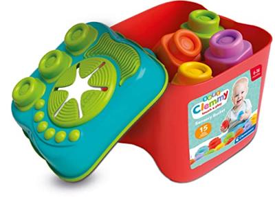 Clementoni baby clemmy sensory emmer met blokken