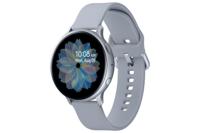 Samsung Galaxy Watch Active2, Fitnesstracker van aluminium, groot display, duurzame batterij, waterdicht, 44 mm, Bluetooth, zilver - thumbnail