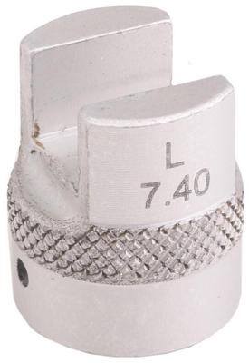 Bikeservice adapter adapter bst aluminum 7.4mm f bs5502