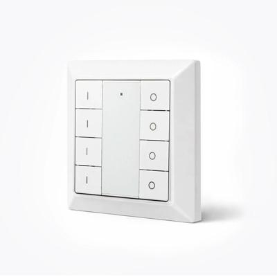 Draadloze Zigbee schakelaar van EcoDim - Geschikt voor 4 groepen - Witte kleur