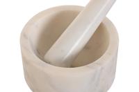 Keuken vijzel Home ESPRIT Marmer 12,5 x 12,5 x 6,5 cm - thumbnail