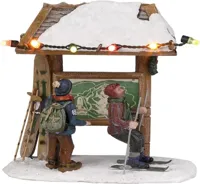 Kerstfiguur Skiroute Luville - Luville - thumbnail