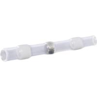 TRU COMPONENTS TC-12888416 Stootverbinder Met krimpkous 0.25 mm² 0.34 mm² Volledig geïsoleerd Wit 50 stuk(s) - thumbnail