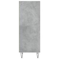 Dressoir 34,5x32,5x90 cm bewerkt hout betongrijs - thumbnail