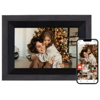 Rollei Smart Frame WiFi 105 Wooden Bl - thumbnail