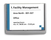 Durable Naambordje 486637 (b x h) 210 mm x 148.5 mm Grafiet 486637 - thumbnail