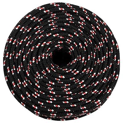Boot touw 10 mm 500 m polypropyleen zwart Boot touw 10 mm 500 m polypropyleen zwart