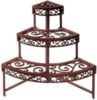 Kwartronde etagère / Esschert Design - thumbnail
