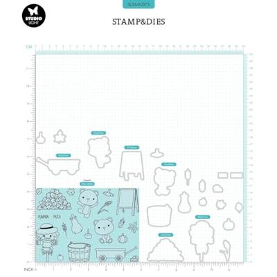 Studio Light • sweet stories stempel & snijmal fall fun