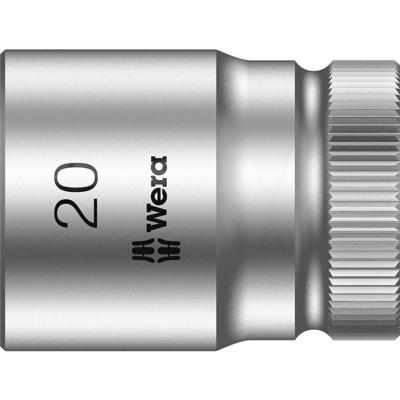 Wera 8790 HMC 05003611001 Dop (zeskant) Dopsleutelinzetstuk 20 mm 1/2 1/2 (12,5 mm) Wera 8790 HMC 05003611001 Dop (zeskant) Dopsleutelinzetstuk 20 mm 1/2 1/2 (12,5 mm)