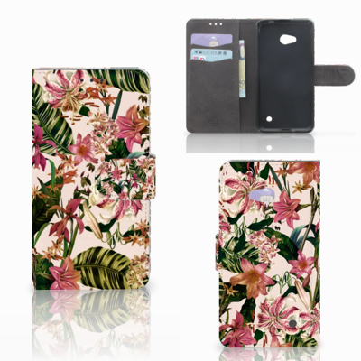 Microsoft Lumia 640 Hoesje Flowers Microsoft Lumia 640 Hoesje Flowers