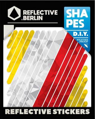 REFLECTIVE BERLIN reflex-sticker "shapes" refl.sticker refl.berlin universal safety REFLECTIVE BERLIN reflex-sticker "shapes" refl.sticker refl.berlin universal safety