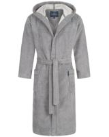 Morgenstern Morgenstern PHIL Heren Badjas dunkelgrau XL - thumbnail