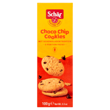 Schar Choco Chip Cookies Glutenvrij - thumbnail