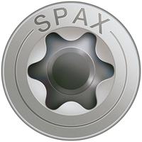 100 Spax schroeven 6x60mm RVS A2 deeldraad T30 - thumbnail