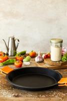 Pan BRA Braisogona_A271640 (Ø 40 cm) Aluminium Gehard aluminium Ø 40 cm Zwart - thumbnail