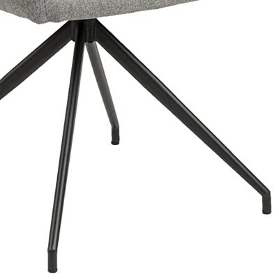 Sohome Eetkamerstoel Ulf, Draaibaar, kleur Lichtgrijs
