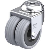 Blickle LMDA-VPA 75G Dubbel zwenkwiel Wieldiameter: 75 mm Draagvermogen (max.): 100 kg 1 stuk(s) - thumbnail
