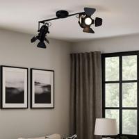 Globo Zwarte plafondlampEgon - 54650-2B - thumbnail