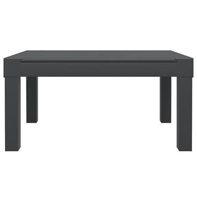 3-delige Loungeset met kussens PP antracietkleurig 3-delige Loungeset met kussens PP antracietkleurig