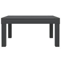 3-delige Loungeset met kussens PP antracietkleurig - thumbnail