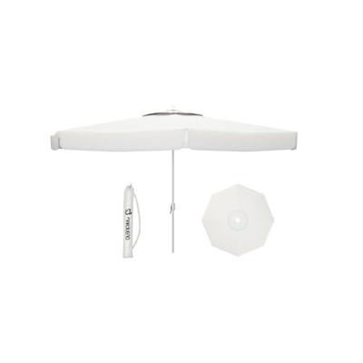 Parasoll Marbueno Wit Polyester Aluminium Ø 300 cm