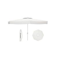 Parasoll Marbueno Wit Polyester Aluminium Ø 300 cm - thumbnail