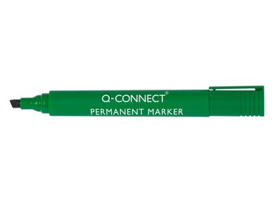 Q-CONNECT permanent marker, 2-5 mm, schuine punt, groen