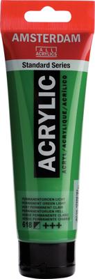 Royal Talens Amsterdam Acrylverf 120 ml - Permanentgroen Licht 618