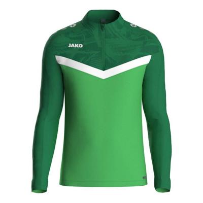 JAKO Iconic Trainingstrui 1/4-Zip Kids Groen JAKO Iconic Trainingstrui 1/4-Zip Kids Groen