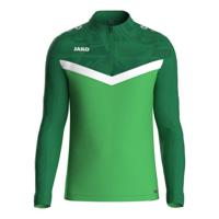 JAKO Iconic Trainingstrui 1/4-Zip Kids Groen - thumbnail