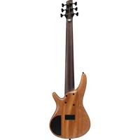Ibanez SR1356B Soundgear Premium Dual Mocha Burst Flat 6-snarige elektrische basgitaar met gigbag - thumbnail
