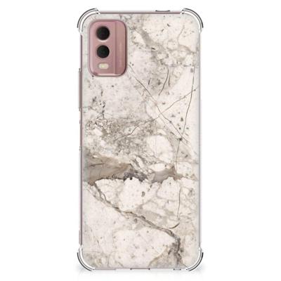 Nokia C32 Anti-Shock Hoesje Marmer Beige Nokia C32 Anti-Shock Hoesje Marmer Beige