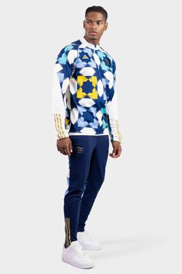 Algerije Trainingspak Senior 2022-2023 - Maat XXL - Kleur: WitBlauw | Soccerfanshop
