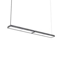 Louis Poulsen Slim Box Suspended Double Hanglamp - 3000K 4828lm Dali - Micro Prismatic - Aluminium - thumbnail