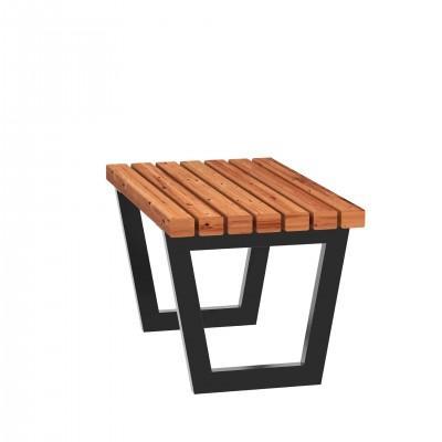 Moderne Bijzettafel/ Kruk Siesta - 75 CM - ThermoWood®