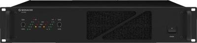 Monacor PA-2240 PA-versterker 240 W 2-kanaals
