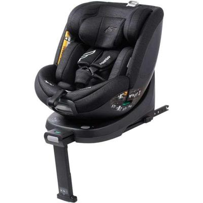 Autostoel - BABYAUTO - Magna Plus - Groep 0/1/2/3 - I-Size - 40/125 cm - Isofix - 360° draaibaar - Liggend - Zwart