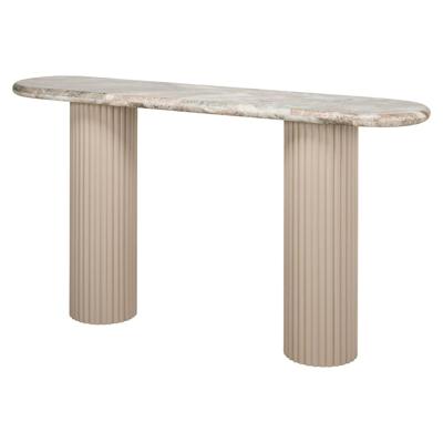 Richmond Ovale Sidetable 'Coronel' Marmer, 160cm