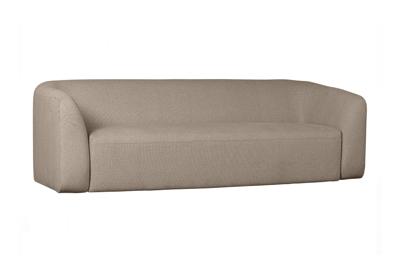 WOOOD 3-zits Bank 'Sloping' kleur Naturel Melange