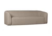 WOOOD 3-zits Bank 'Sloping' kleur Naturel Melange - thumbnail